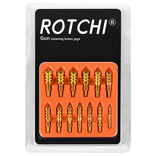 ຊຸດ jags ທອງເຫລືອງ 13-pc ທໍາຄວາມສະອາດ, ຊຸດບັດ blister