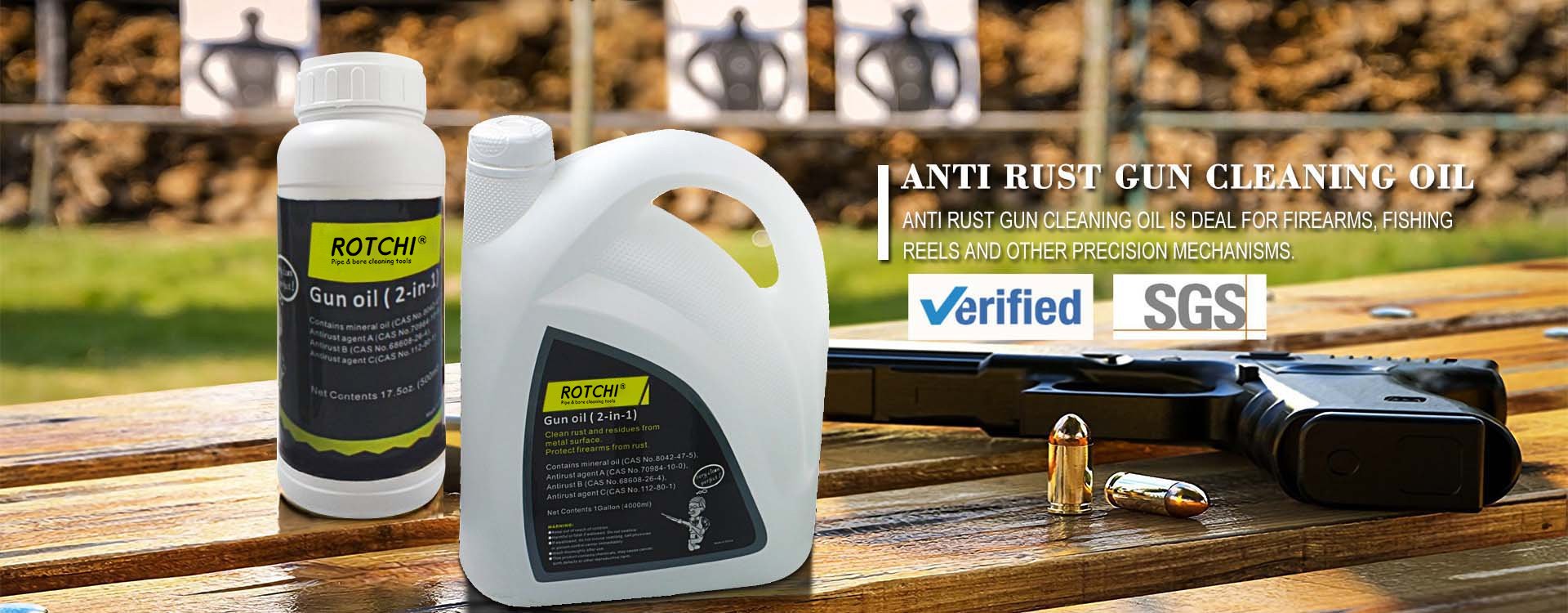 ນ້ຳມັນທຳຄວາມສະອາດປືນ Anti Rust