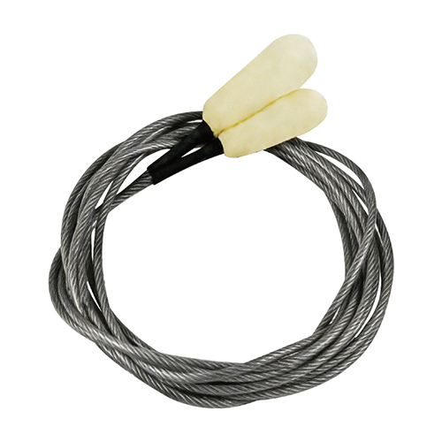 Foam swab ທີ່ມີສາຍຍາວທີ່ເຫມາະສົມສໍາລັບການດຶງຜ່ານຖັງປືນ airgun ທໍາຄວາມສະອາດໄວ, 4.5mm ຫຼື .223/5.56mm.