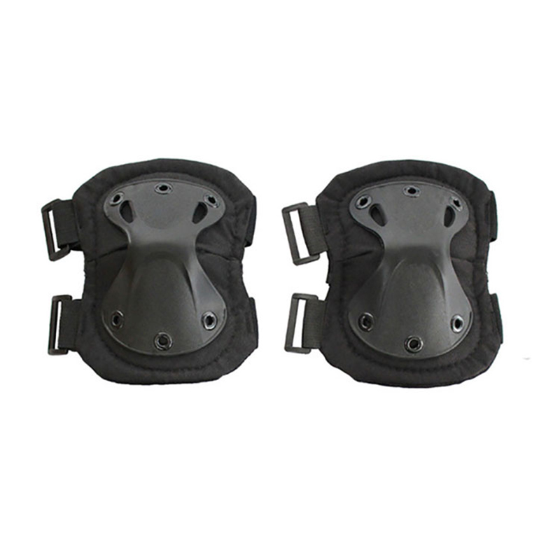 ກິລາກາງແຈ້ງ Tactical Military Army Paintball Airsoft Hunting Knee Elbow Protector Knee Pads Elbow Pads Set