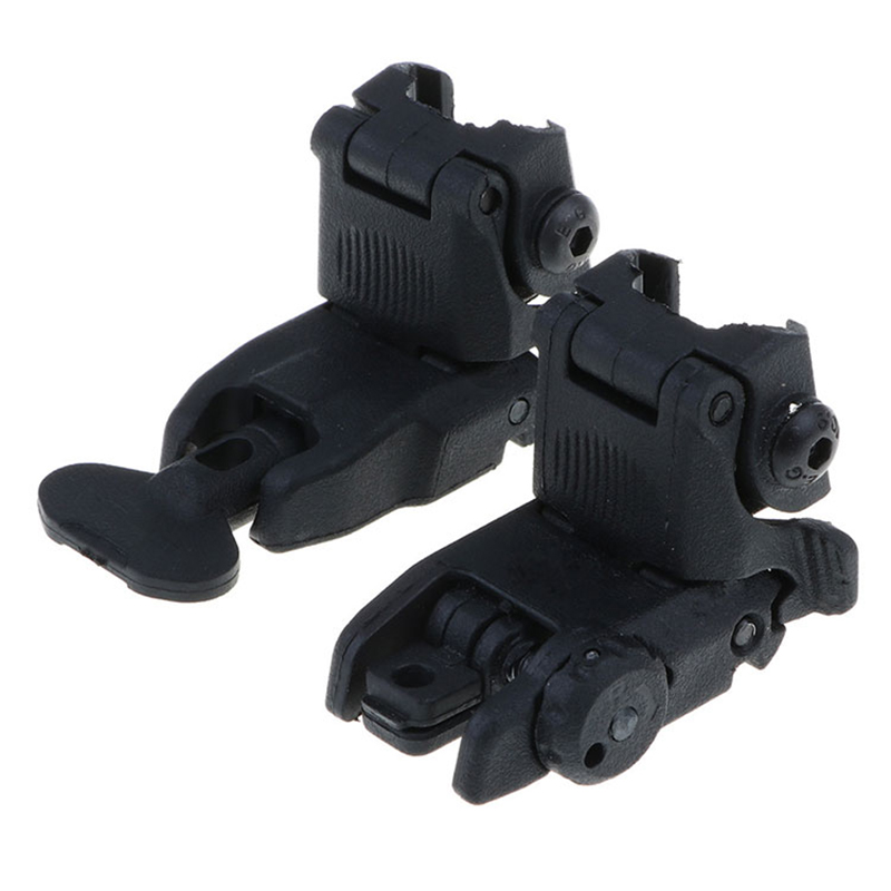 Sight Set Tactical Adjustable Flip up Front Rear Sight Transition Rapid Transition Backup Iron Scope Mounts and Accessories