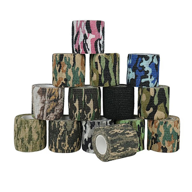 Tactical Camouflage Bandage ແຜ່ນຕິດກັນເອງ 1.97x177.17