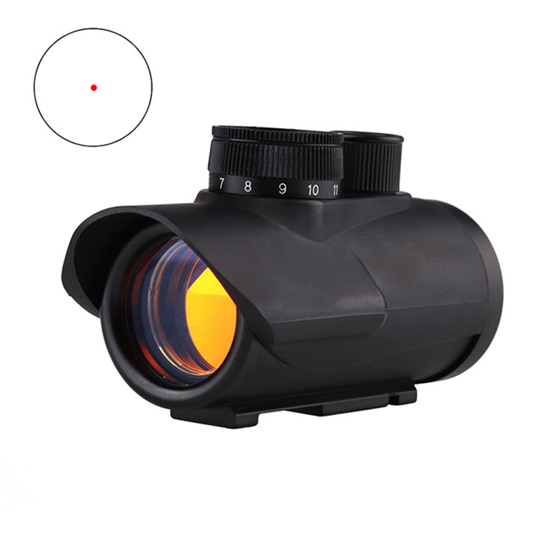 Tactical Hunting 1x30 Red Dot Holographic Sight RGB Dot Sight ກັບ 11/20mm Picatinny Weaver Rail Mount