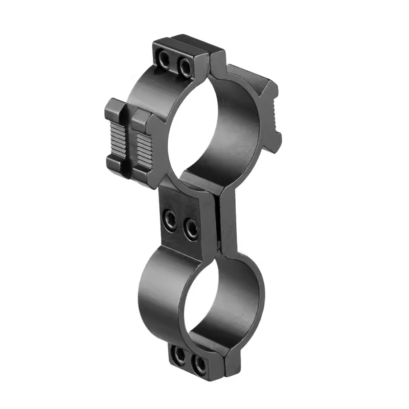 Tactical Universal Dual Ring ສໍາລັບໄຟສາຍທີ່ມີ Side Base Mount